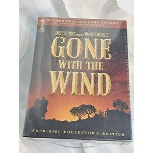 NEW Gone with the Wind (Four-Disc Collector's Edition) Sealed DVD Set